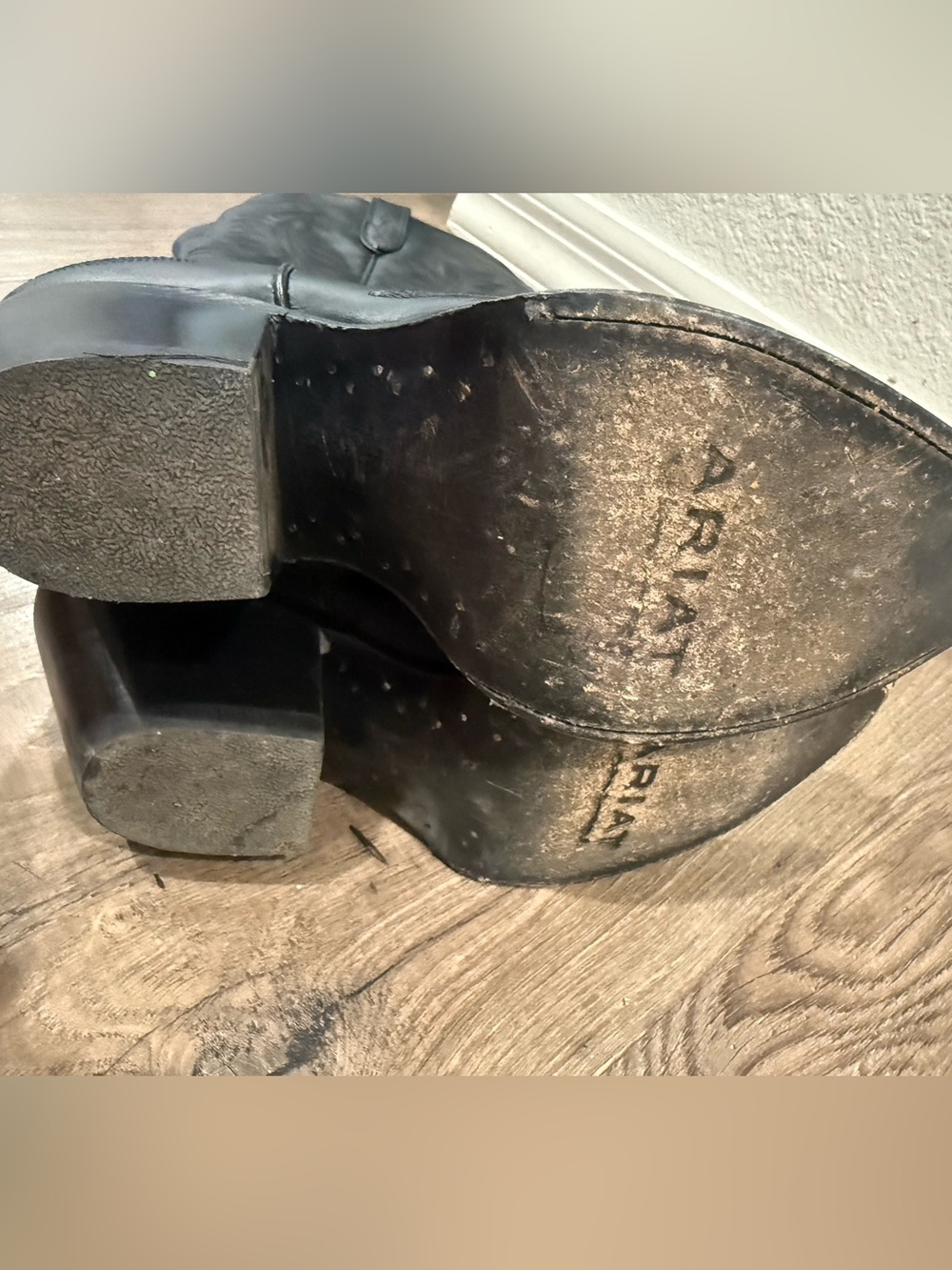 Ariat Casanova X Toe Western Boot Black Leather - Picture 8 of 9
